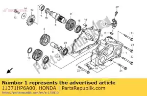 Honda 11371HP6A00 capa, redução g - Lado inferior