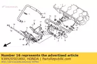 938920501800, Honda, rondelle à vis, 5x18 honda cb hornet f cbr  rossi fr sport fs s f2 cb600f cb600f2 600 , Nouveau