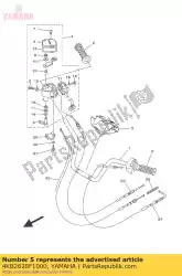 Aqui você pode pedir o boné, engrenagem em Yamaha , com o número da peça 4KB2628F1000: