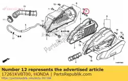 Aqui você pode pedir o tubo, dreno em Honda , com o número da peça 17261KVBT00: