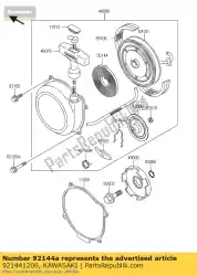 Aquí puede pedir resorte, fricción klf300-b1 de Kawasaki , con el número de pieza 921441206: