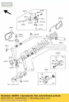 460910070, Kawasaki, housing-assy-control,lh kawasaki vn custom c classic b tourer vulcan lt d vn900 900 , New