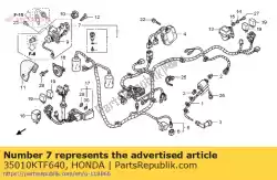 sleutelbos van Honda, met onderdeel nummer 35010KTF640, bestel je hier online: