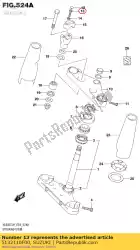 Here you can order the bolt,handle hol from Suzuki, with part number 5132110F00: