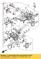 Ici, vous pouvez commander le diaphragme assy auprès de Yamaha , avec le numéro de pièce 41R149400900: