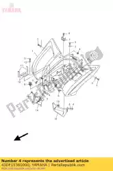 Aquí puede pedir tuerca 2 de Yamaha , con el número de pieza 43DF15360000: