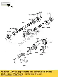 Here you can order the guide-chain,lwr from Kawasaki, with part number 120531153: