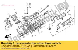 Qui puoi ordinare nessuna descrizione disponibile al momento da Honda , con numero parte 12020MT3010: