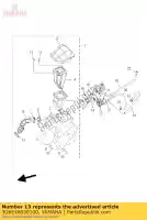 3D6E48030100, Yamaha, System zasysania powietrza yamaha xt 125 2005 2006 2007 2008, Nowy