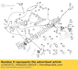 Aqui você pode pedir o unidade de controle eletro-hidráulico abs em Piaggio Group , com o número da peça 1C001972: