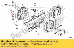 Ici, vous pouvez commander le tension de la goupille auprès de Honda , avec le numéro de pièce 45175VM0003: