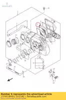 1374618H00, Suzuki, empaquetadura suzuki gsf gsx 650 1250 2007 2008 2009 2010 2011 2012 2014 2015 2016, Nuevo