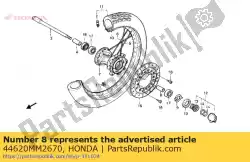 Aquí puede pedir no hay descripción disponible en este momento de Honda , con el número de pieza 44620MM2670:
