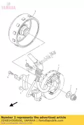 Aquí puede pedir montaje del rotor de Yamaha , con el número de pieza 1DX814500000: