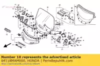 64118MAM000, Honda, plate comp., l. tension honda gl glse gla 1500, New