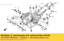 Qui puoi ordinare nessuna descrizione disponibile al momento da Honda , con numero parte 50100MFPN00ZA: