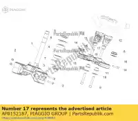 AP8152187, Piaggio Group, tornillo de cabeza hueca baja     , Nuevo