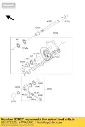 Aqui você pode pedir o colar, eixo fr l = 30 mm z750-l1 em Kawasaki , com o número da peça 920271225: