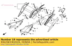 Tutaj możesz zamówić brak opisu w tej chwili od Honda , z numerem części 83620KYJK20ZA: