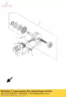 5XLE16360000, Yamaha, piston (0,50 mm o / s yamaha yp 125 2005 2006 2007 2008 2009, Nouveau