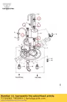 T3700089, Triumph, zacisk, ?rednica w??a 12,5 triumph america efi bonneville & bonneville t100 efi bonneville efi > 380776 bonneville from vin 380777 & se bonneville from vin 380777/ se bonneville t100 efi daytona 595 / 955i daytona 600 & 650 daytona 955i 132513 > rocket iii touring, Nowy