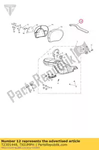 triumph T2301448 c-clé dia 62 - La partie au fond
