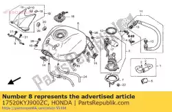 Here you can order the set *type2     1* from Honda, with part number 17520KYJ900ZC: