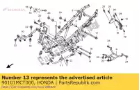 90101MCT000, Honda, bolt, flange, 10x381 honda fjs silver wing d a fjs600a fjs600d 600 , New