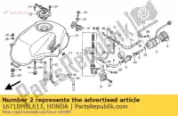 16710MBL613, Honda, gruppo pompa., carburante honda nt deauville v nt650v 650 , Nuovo