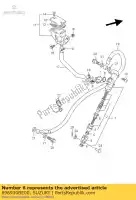 696930BE00, Suzuki, écrou suzuki gs 500 2004 2005 2006 2007, Nouveau