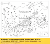 1C001491R, Piaggio Group, schlauch piaggio mp mp3 350 maxi sport zapm860x, zapta10w zapm86100, zapm86101 zapm86200, zapm86202 zapta10x zapta1100, zapta19l zapta1200 zapta1200, zapta1201 zapta1202 zapta1202, zapta1204 zapta130 zaptd1102,  zaptd120 300 350 400 500 2014 2015 2016 2017 2018 20, Novo