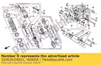 52402KZ4821, Honda, nessuna descrizione disponibile al momento honda cr 125 1991 1992, Nuovo