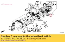 condensor voor repeteerstarter van Honda, met onderdeel nummer 31700HP1841, bestel je hier online:
