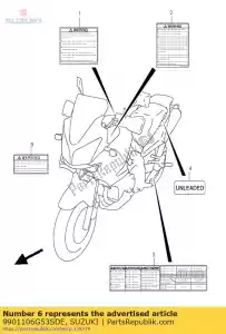Suzuki 9901106G53SDE manual,owner s - Bottom side
