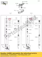 440650026, Kawasaki, forcella boccola-anteriore kawasaki vn voyager custom k zx10r ninja j classic e d b c f  tourer anniversary edition winter test krt replica a abs zx1000 s vulcan r lt g vn1700 zx 10r 1700 nomad non zx10rr sl1 my18 2018my zx1002 se klz1000 versys 1000 , Nuovo