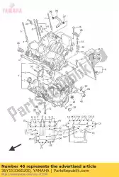 Qui puoi ordinare ammortizzatore, supporto motore 3 da Yamaha , con numero parte 36Y153360200: