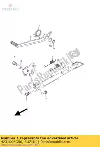 suzuki 4231006G50 stand comp, prop - La partie au fond