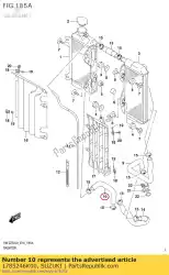 Aqui você pode pedir o mangueira, saída do radiador no1 em Suzuki , com o número da peça 1785246K00: