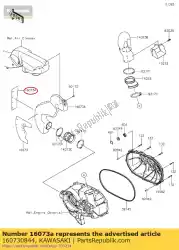 Here you can order the 01 insulator from Kawasaki, with part number 160730844: