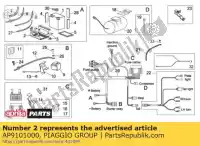 AP9101000, Piaggio Group, cassa batteria cpl. aprilia  rxv rxv sxv sxv 450 550 2006 2008 2009 2010 2011, Nuovo