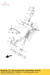 Here you can order the guide, cable from Yamaha, with part number 4WM233890000: