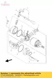 startmotor van Yamaha, met onderdeel nummer 5TG818900000, bestel je hier online: