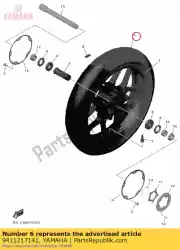 Aquí puede pedir neumático (120/70 zr17m / de Yamaha , con el número de pieza 9411217141: