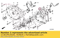 Ici, vous pouvez commander le couvercle, transmission auprès de Honda , avec le numéro de pièce 11361MCAS40: