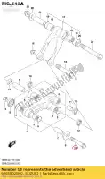 6265802B40, Suzuki, bullone, cushi posteriore suzuki  dr z rm 80 85 125 2000 2001 2002 2003 2004 2005 2006 2007 2008 2009 2010 2012 2014 2015 2016 2017 2018 2019, Nuovo