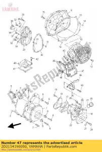 yamaha 2D2154190000 os?ona, manetka 1 - Dół