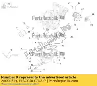 2A000540, Piaggio Group, oil pump aprilia rsv zd4ke000 zd4keu zd4rkl00zd4rkl01 1000 2015 2016 2017 2018 2019 2020, New