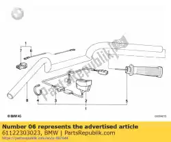 Ici, vous pouvez commander le tubes auprès de BMW , avec le numéro de pièce 61122303023: