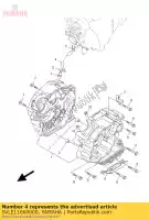 5VLE11660000, Yamaha, pipe, breather 1 yamaha xt yb ybr 125 2005 2006 2007 2008 2009 2010 2012 2014, New