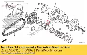 Honda 23237KSVJ10 colar, selo - Lado inferior